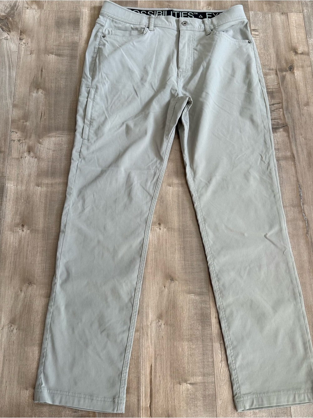 Gerry Venture Commuter Nylon Outdoor Pants Performance Men 32 x 32 Green Gray